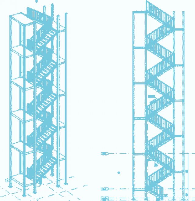 ÜSKÜDAR YANGIN MERDİVENİ - YANGIN MERDİVENİ ÜSKÜDAR